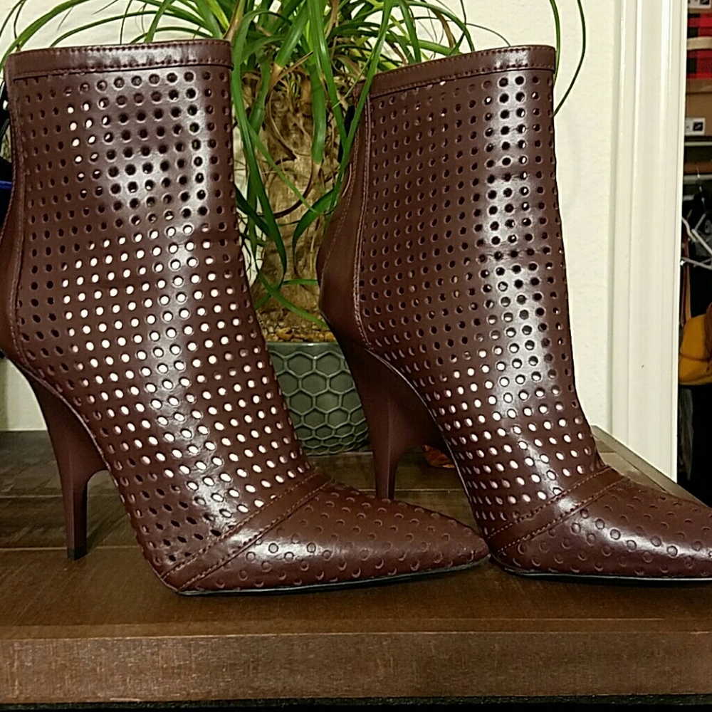 Alexander Wang Perforated Booties